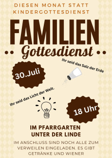 Familien-Abendgottesdienst