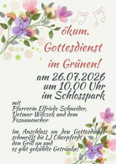 Gottesdienst im Grünen