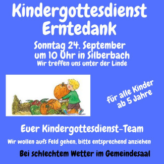 Gottesdienste am 24.09.2023