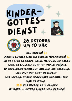 Kigo Oktober - Martin Luther
