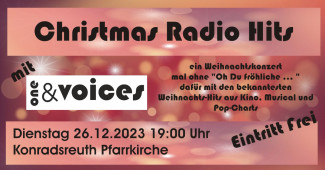 Christmas Hits mit one&voices